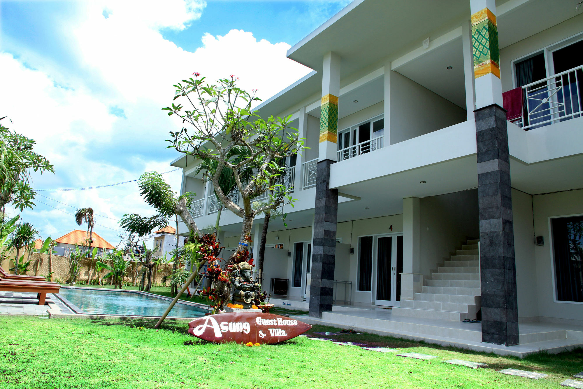 Asung Guesthouse Canggu Kültér fotó
