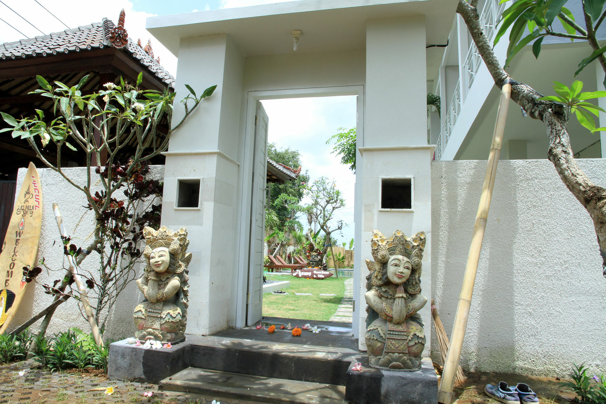 Asung Guesthouse Canggu Kültér fotó